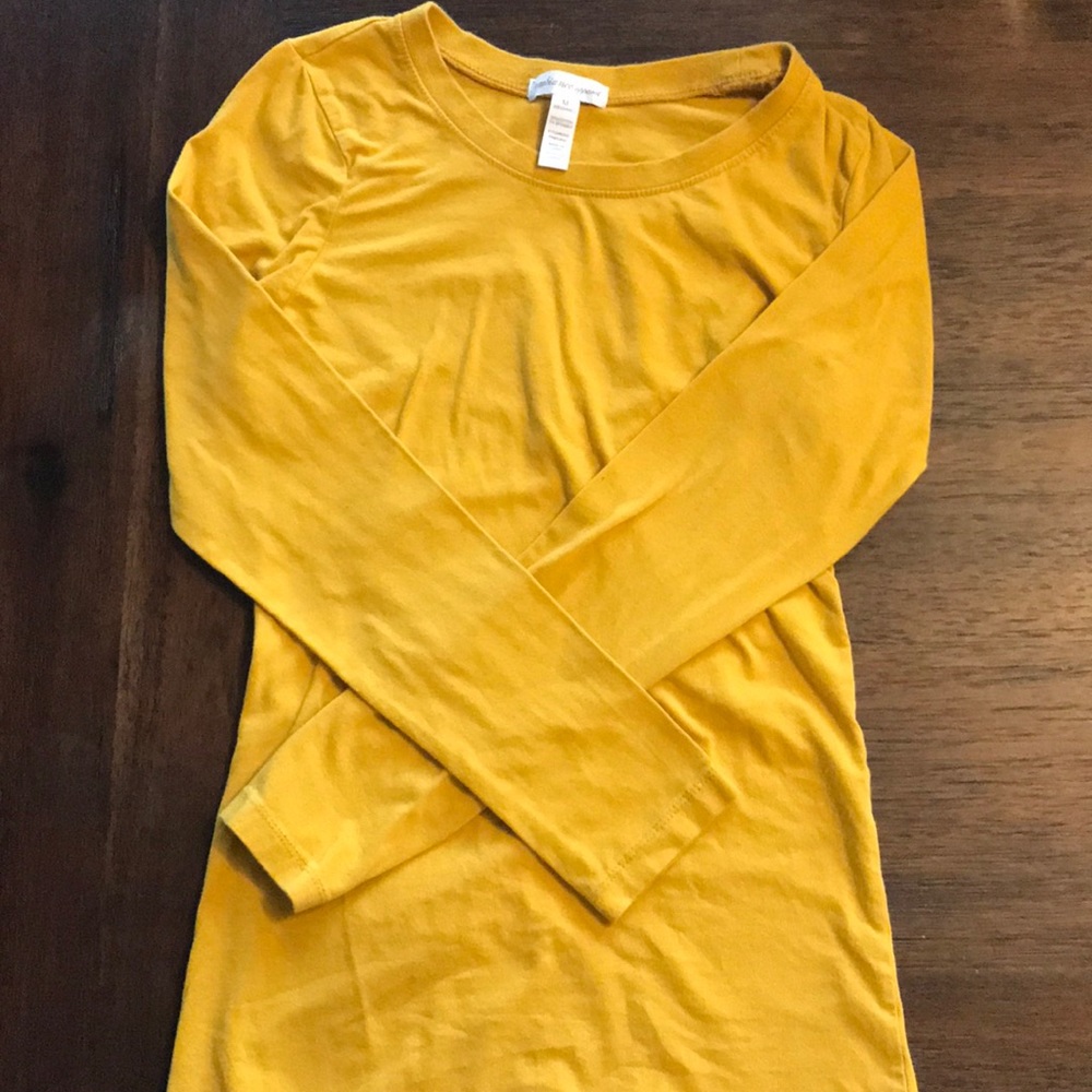 Mustard colored sweater